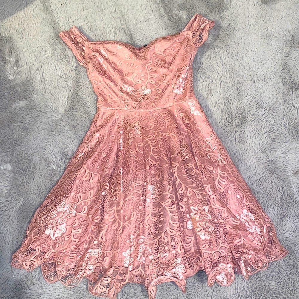Pink dress, size small,
